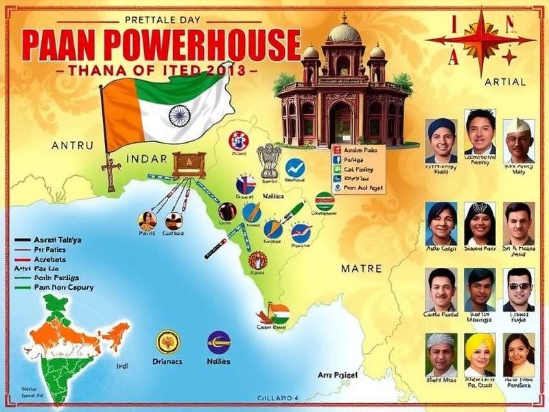 Regional Download Distribution Paan Powerhouse Download Map of India